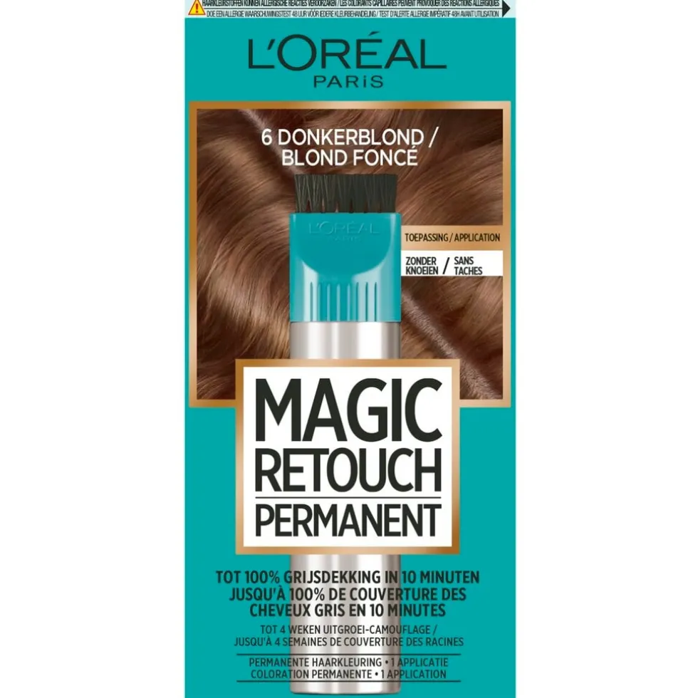 L'Oréal Paris Magic Retouch 6 Donkerblond Permanente Haarkleuring