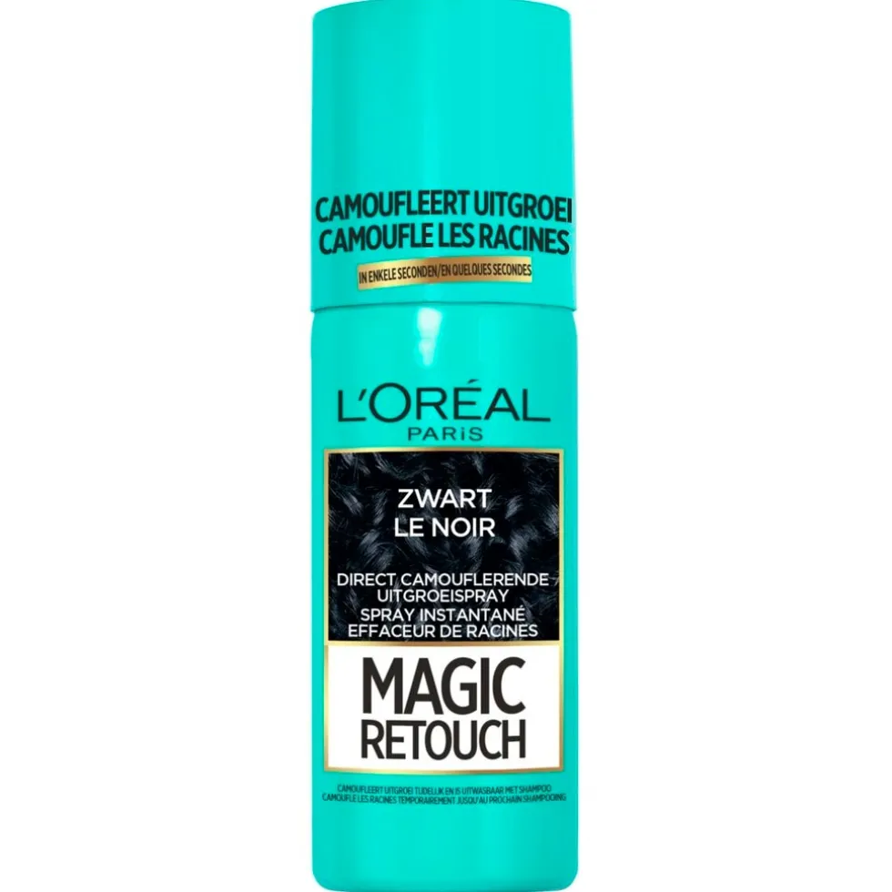 L'Oréal Paris Magic Retouch Zwart Camouflerende Uitgroeispray