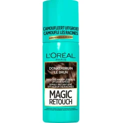 L'Oréal Paris Magic Retouch Donkerbruin Camouflerende Uitgroeispray