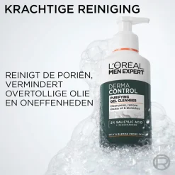 L'Oréal Paris Men Expert Derma Control Purifying Gel Cleanser