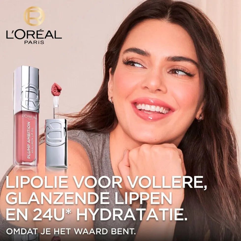 L'Oréal Paris Plump Ambition 510 La Nuit Sparkle Hyaluronic Lip Oil