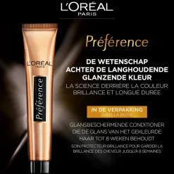 L'Oréal Paris Préférence 5.21 Koel Lichtbruin Permanente Haarkleuring