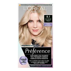L'Oréal Paris Préférence 8.1 Licht Asblond Haarkleuring