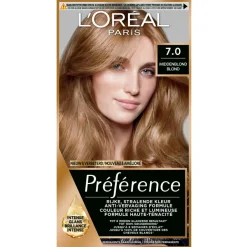 L'Oréal Paris Préférence 7 Middenblond Permanente Haarkleuring
