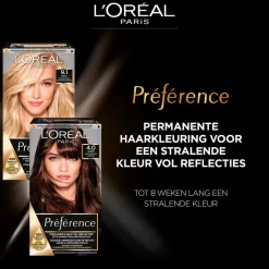 L'Oréal Paris Préférence 7 Middenblond Permanente Haarkleuring