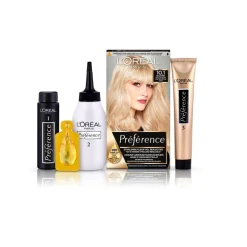L'Oréal Paris Préférence Cool Blondes 10.1 Extra Licht Asblond Permanente Haarkleuring