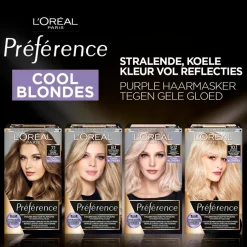 L'Oréal Paris Préférence Cool Blondes 9.12 Zeer Licht As Beigeblond Permanente Haarkleuring