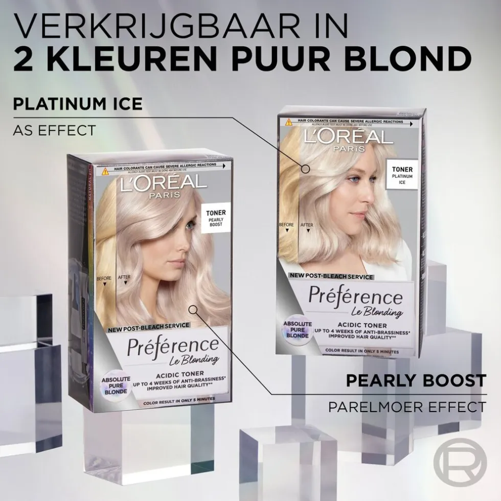L'Oréal Paris Préférence Le Blonding Platinum Ice Acidic Toner
