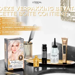 L'Oréal Paris Préférence Le Blonding 11.11 Ultra Licht Asblond Permanente Haarkleuring
