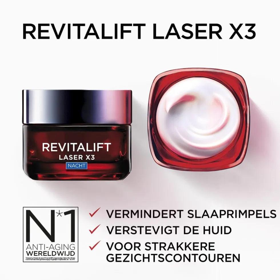 L'Oréal Paris Revitalift Laser Anti-Rimpel Nachtcrème