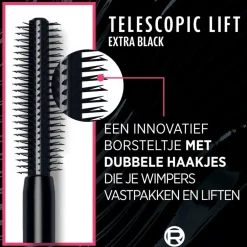 L'Oréal Paris Telescopic Lift Black Waterproof Mascara