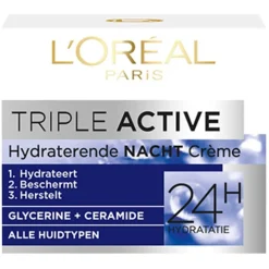 L'Oréal Paris Triple Active Nachtcrème