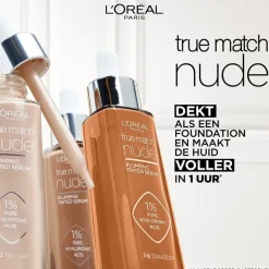 L'Oréal Paris True Match Nude 6-7 Tan Plumping Tinted Serum