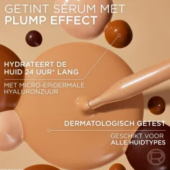 L'Oréal Paris True Match Nude 1-2 Rosy Light Plumping Tinted Serum