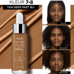 L'Oréal Paris True Match Nude 7-8 Tan Deep Plumping Tinted Serum