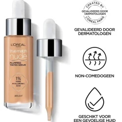 L'Oréal Paris True Match Nude 0.5-2 Very Light Plumping Tinted Serum