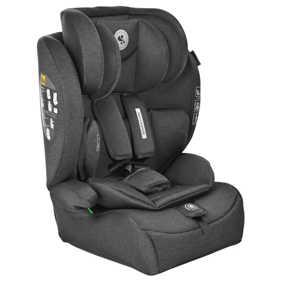 Lorelli Adventure Black Jasper 76-150 cm i-Size Autostoel