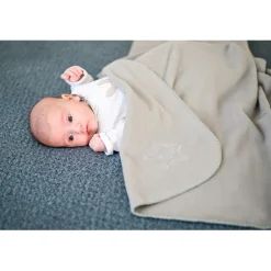 Lorelli Fleece Rose Star 75x100cm Wiegdeken