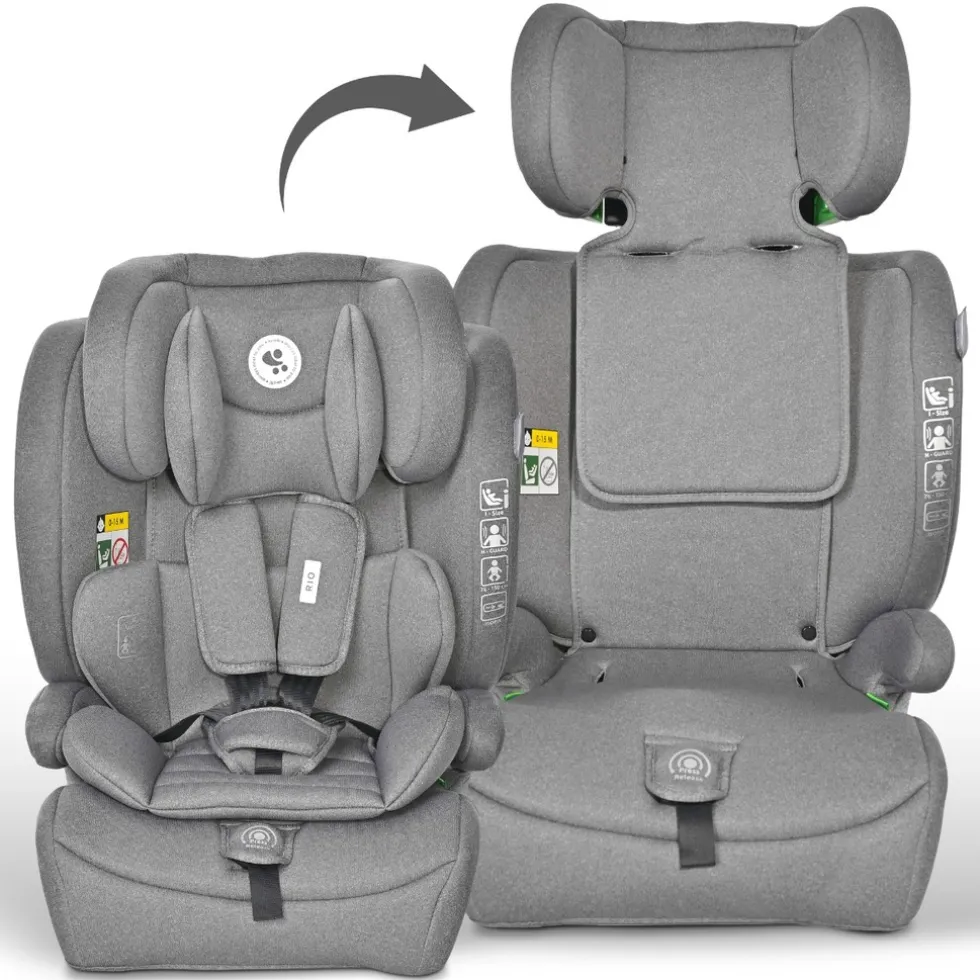 Lorelli Rio Grey 76-150 cm i-Size Autostoel