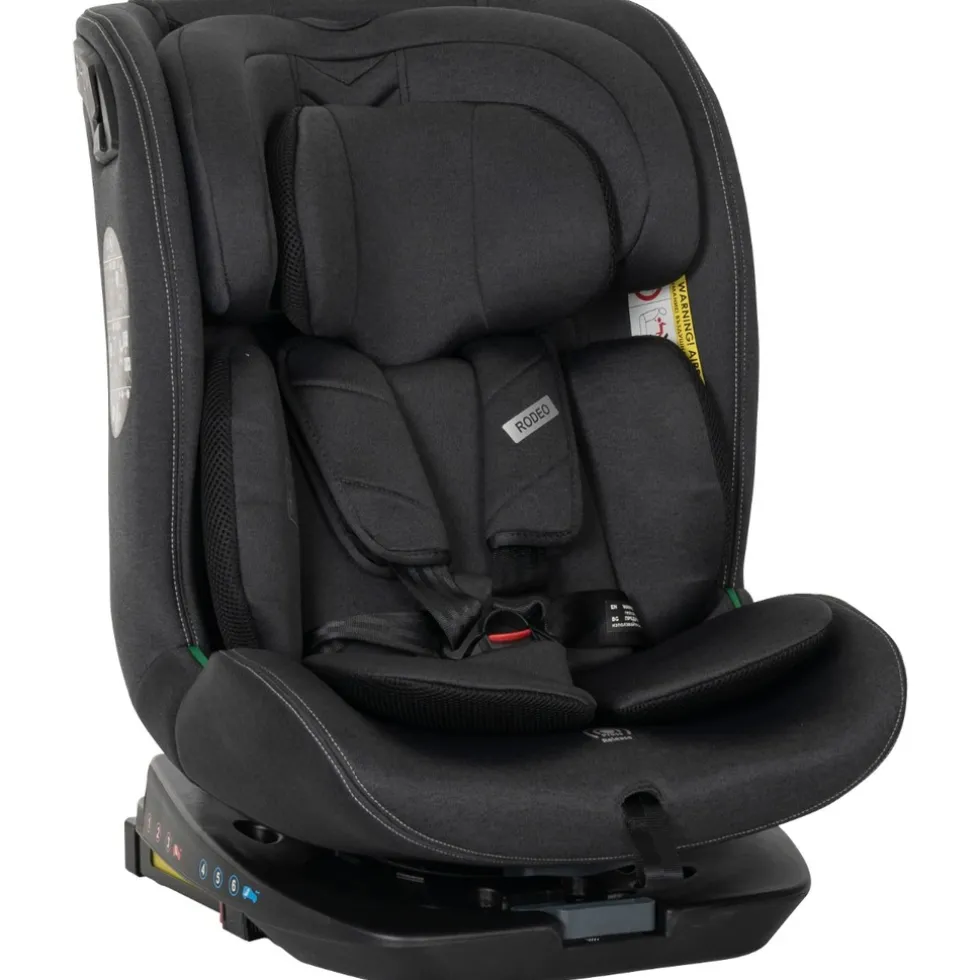 Lorelli Rodeo Black 40-150 cm 360° i-Size Autostoel