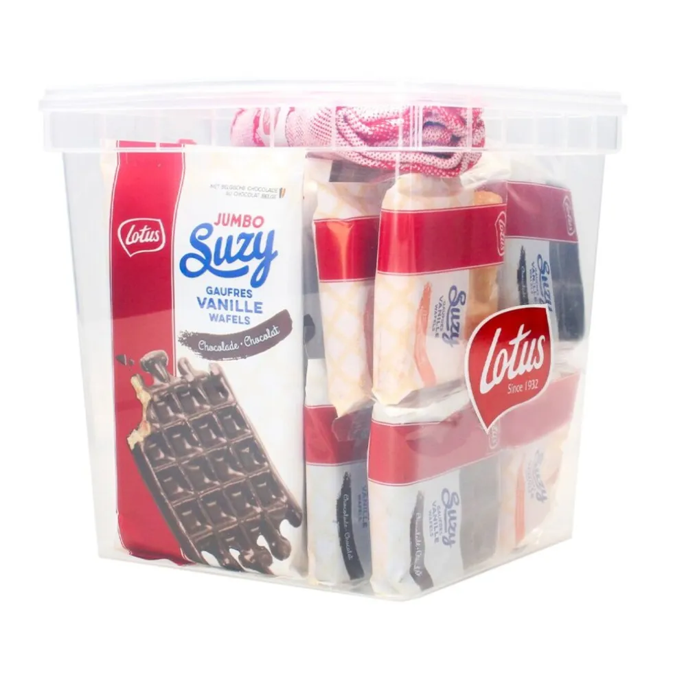 Lotus wafel assortiment met gratis keukenhanddoek