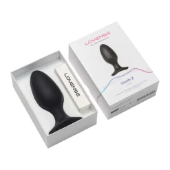 Lovense Hush 2 Vibrerende Anaal Plug App Controlled dia 57 mm