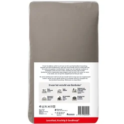 Lucovitaal Bamboe Kussensloop Taupe x cm