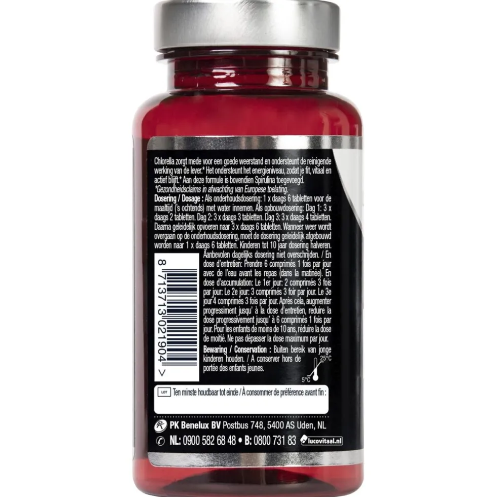 Lucovitaal Chlorella Spirulina Capsules
