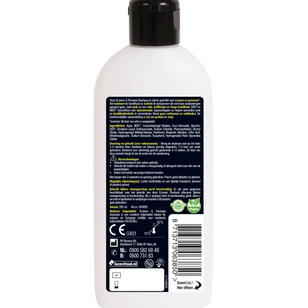 Lucovitaal Eczeem Psoriasis Shampoo