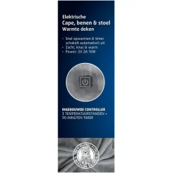 Lucovitaal Elektrische Cape, benen & stoel Warmte deken