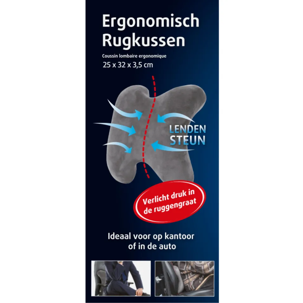 Lucovitaal Ergonomisch Rugkussen