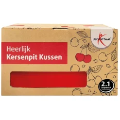 Lucovitaal Kersenpit Kussen Vierkant