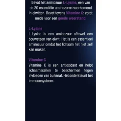 Lucovitaal L-Lysine Tabletten