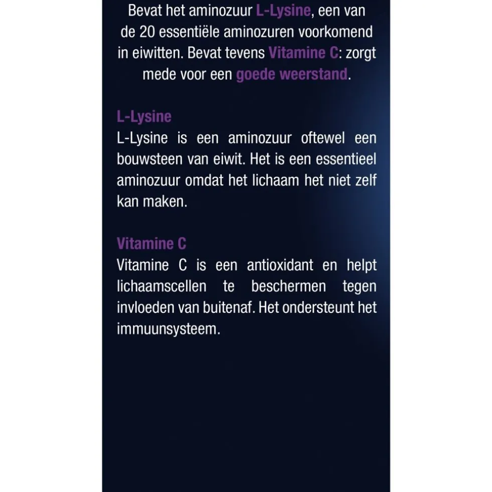 Lucovitaal L-Lysine Tabletten