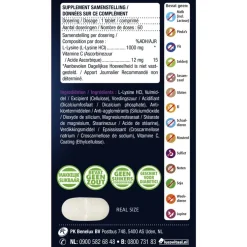Lucovitaal L-Lysine Tabletten