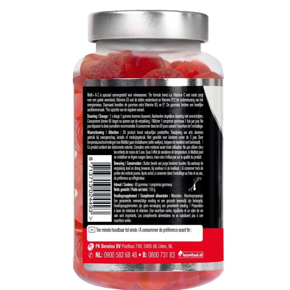 Lucovitaal Multi+ A-Z Gummies