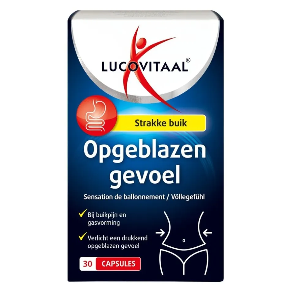 Lucovitaal Opgeblazen Gevoel Capsules