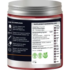 Lucovitaal Puur Creatine 100% Monohydraat Poeder
