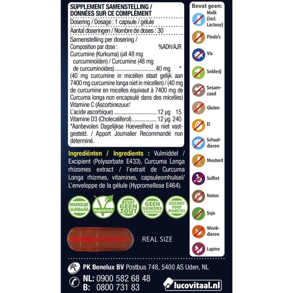 Lucovitaal Super Kurkuma Capsules