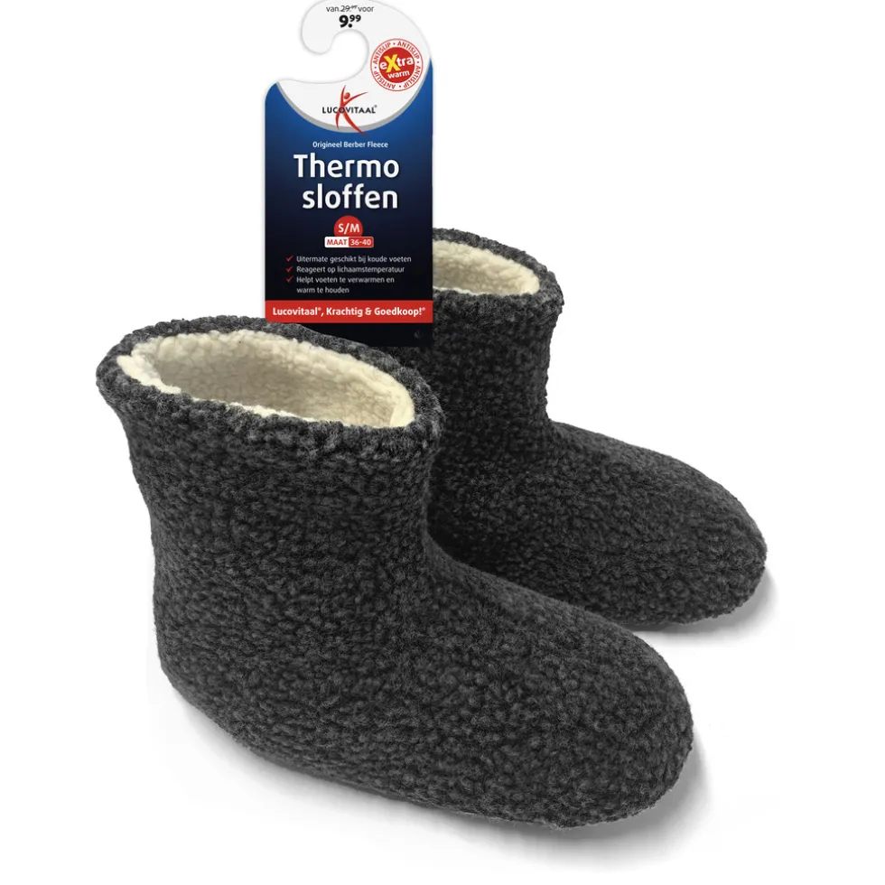 Lucovitaal Thermo Berber Slof