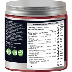 Lucovitaal Tropisch Fruit Pre-Workout