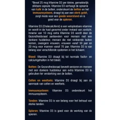 Lucovitaal Vitamine D3 25mcg Capsules