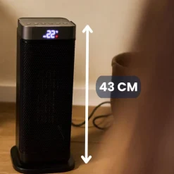 Luvego Elektrische Kachel Zwart