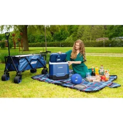 Luvego Elektrische Koelbox 32L Donkerblauw
