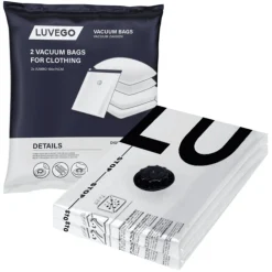 Luvego Vacuümzakken voor kleding en dekbedden Extra grote vacuümzakken