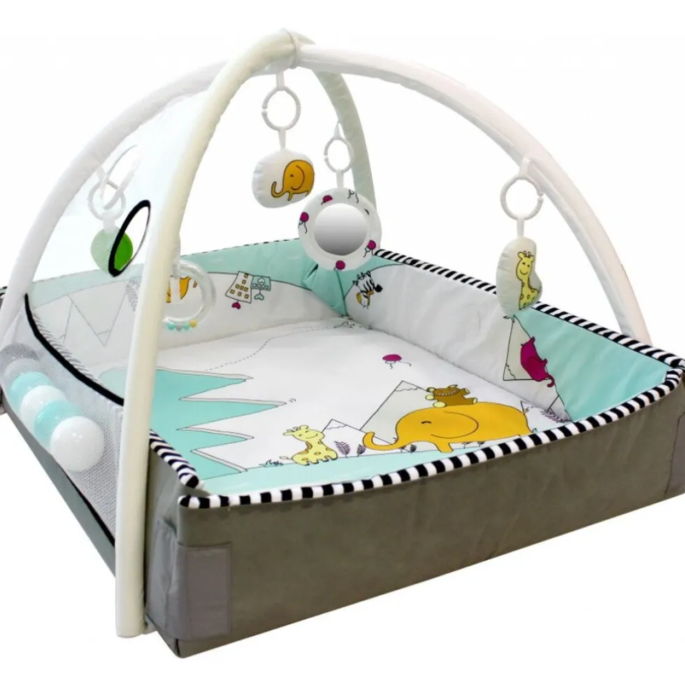 MamaLoes Diertjes 5-in-1 Speelkleed/Ballenbak