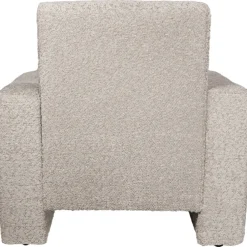 MamaLoes Jamie Beige Bouclé Kinderfauteuil