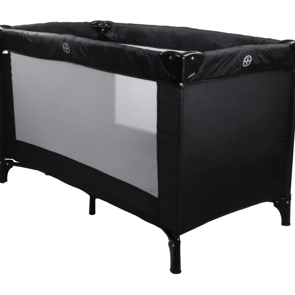 MamaLoes Mex Zwart Hoog Campingbed