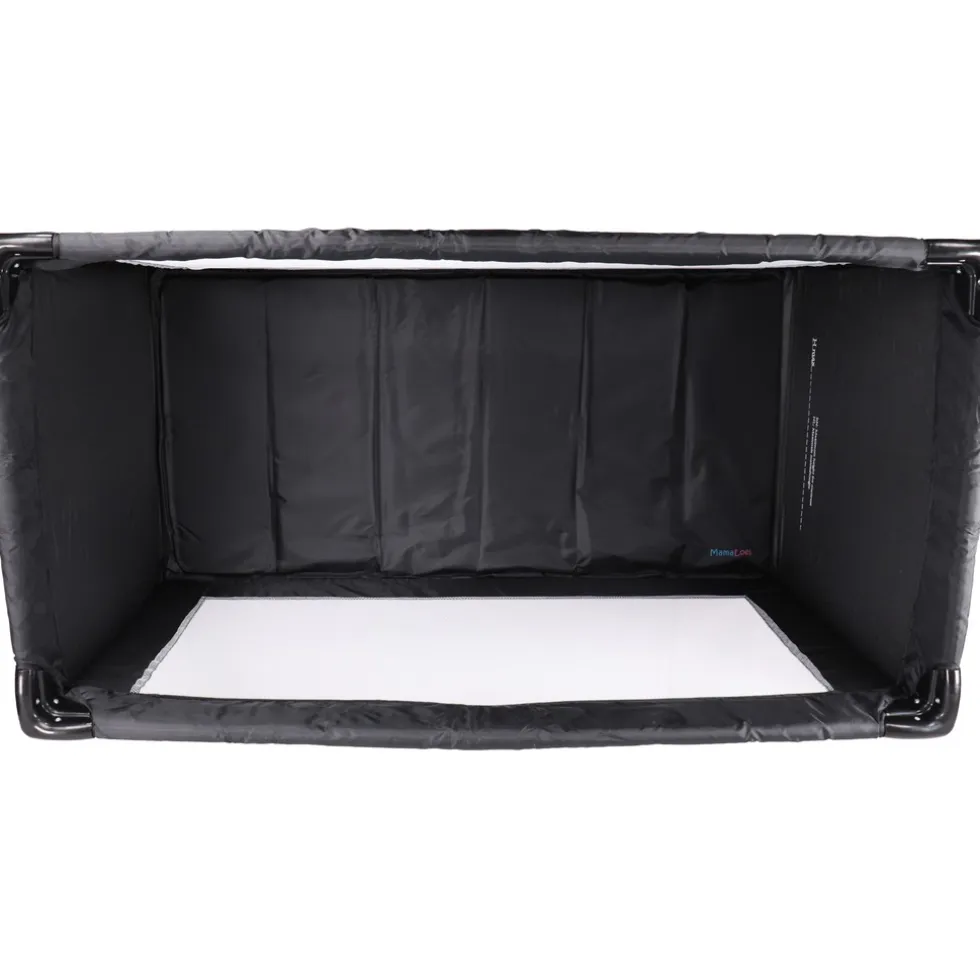 MamaLoes Mex Zwart Hoog Campingbed