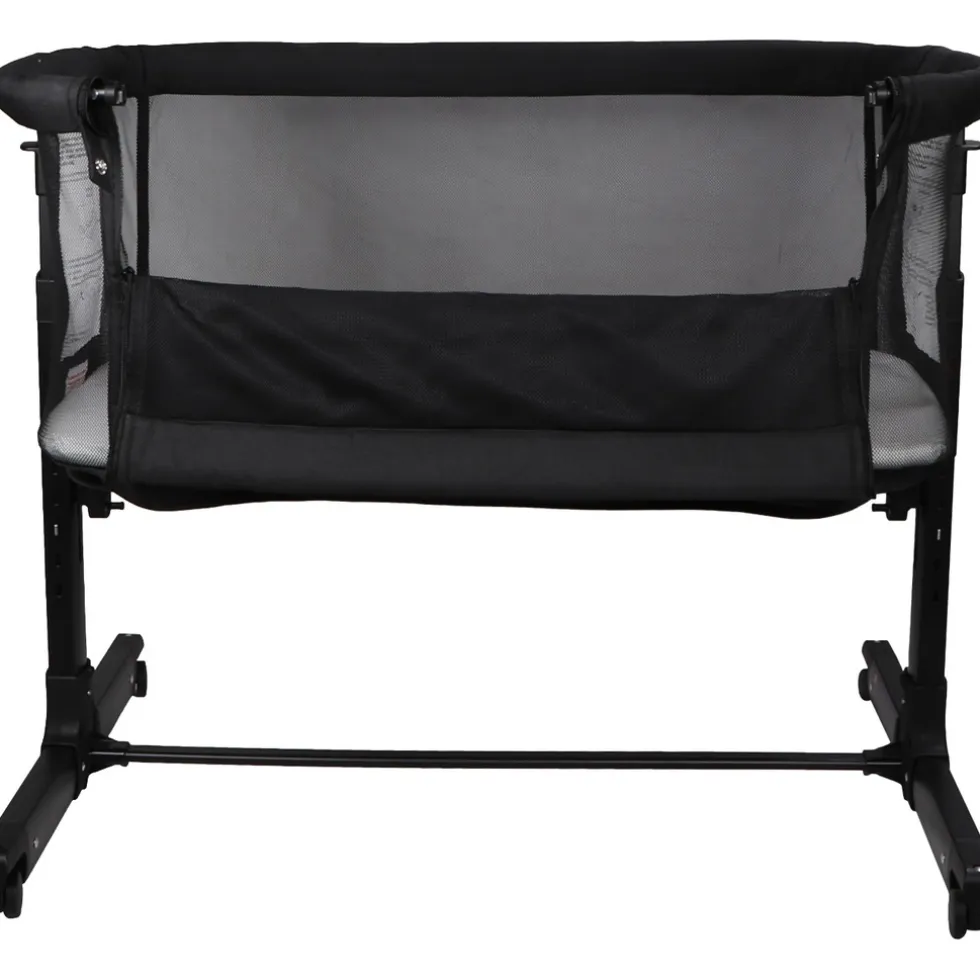 Mamaloes Noé Zwart Co-Sleeper Wieg aan Bed